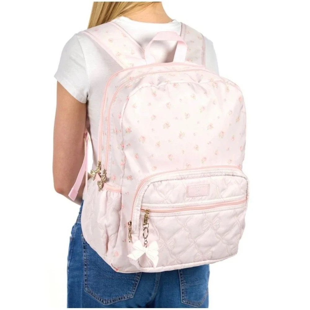 Love Shack Fancy Target Yoobi Blooming Heirloom Ditsy Backpack Ballet Bloom NEW